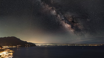 Amalfi, Simeone Pendolo cattura la Via Lattea: un capolavoro di tecnica e bellezza