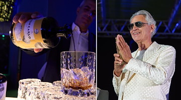 Amaro Don Carlo, il liquore artigianale di Eboli protagonista della cena con concerto privato di Andrea Bocelli