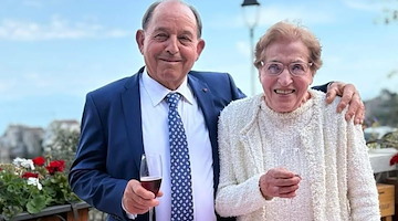 Anna e Gino, 50 anni di matrimonio: a Ravello un amore che attraversa mezzo secolo