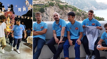 Atrani, Davide Mansi ringrazia la Madonna del Bando
