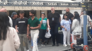 Atrani diventa set internazionale per la “Limonata Bisleri” con la star di Bollywood Shahid Kapoor