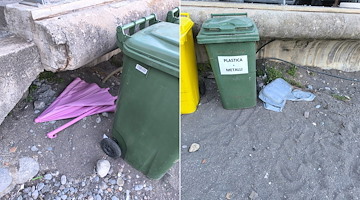 Atrani, la spiaggia libera di Ponente pulita al mattino e sporca alla sera: l’appello al senso civico