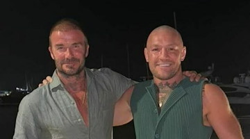 Beckham e McGregor insieme a Salerno: l'incontro fortuito dopo le vacanze in Costiera Amalfitana 
