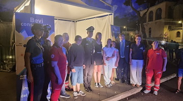 "Bevi Consapevole": ad Amalfi e Maiori l'iniziativa con Carabinieri, Rotary e Croce Rossa. Prossimo tappa a Positano 