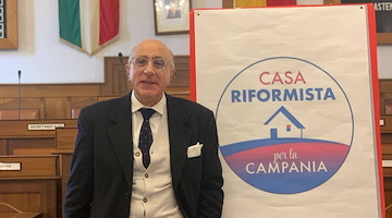 Cava de’ Tirreni, Armando Lamberti ufficializza la candidatura al Consiglio Regionale della Campania con la lista “Casa Riformista”