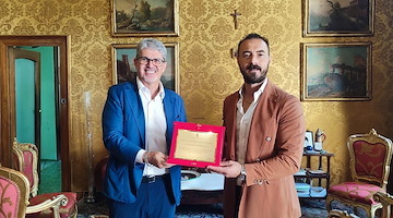 Cava de’ Tirreni, il Sindaco ringrazia il Vice Questore Gianluca Perillo