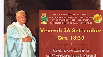 Cava de’ Tirreni ricorda Padre Raffaele Spiezie nel 9º anniversario della sua scomparsa