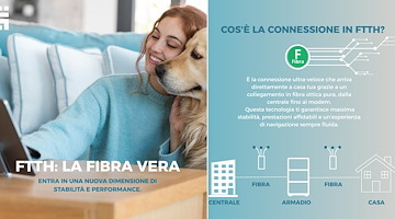 Connectivia porta la vera fibra FTTH in Costiera Amalfitana: velocità, stabilità e affidabilità senza compromessi