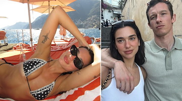 Da Napoli a Positano: Dua Lipa si rilassa all'Hotel San Pietro con il fidanzato Callum Turner
