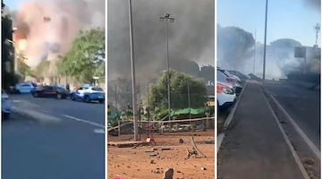 Distributore carburante esplode a Roma: numerosi feriti, tra cui forze dell’ordine e Vigili del fuoco