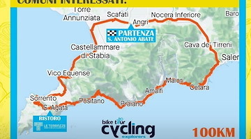 Domenica 26 ottobre ciclopedalata lungo la Costiera Amalfitana con Stefano Garzelli