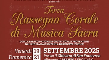Eboli diventa “Chiostro della Voce”: torna la Rassegna Corale di Musica Sacra