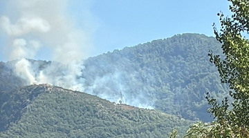 Emergenza incendi nel Salernitano, media di 15 roghi al giorno. Cisl provinciale: "Strategia integrata e più manutenzione"