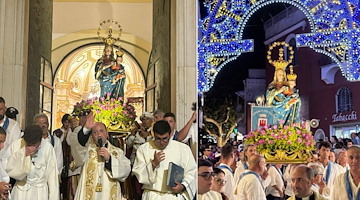 Emozione e fede a Positano: concluse le celebrazioni della Madonna Assunta