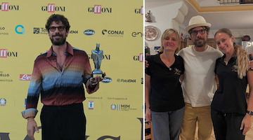 Francesco Montanari ad Amalfi prima del Giffoni Award: pausa di gusto alla Trattoria Dei Cartari