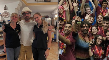 Francesco Montanari premiato al Giffoni Film Festival: prima del palco, una pausa ad Amalfi 