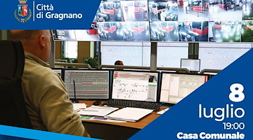 Gragnano presenta la nuova Sala di Controllo TVCC: una cerimonia istituzionale per rafforzare il presidio del territorio