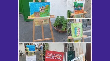 IC Rossellini: i piccoli “Costaioli in fieri” chiudono in bellezza con una mostra d’arte all’aperto
