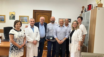 Il figlio muore, genitori di Sorrento donano al Pascale di Napoli apparecchiatura per salvare altre vite