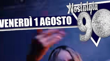 Il party "Nostalgia 90" sbarca a Minori: parcheggio convenzionato con Parking De Riso