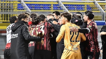Il Sorrento rimonta svantaggio di due gol e pareggia 2-2 con il Latina