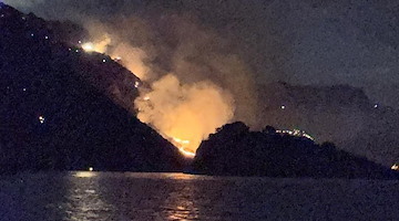 Incendio a Massa Lubrense, il Comune ringrazia chi è intervenuto per domare le fiamme