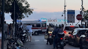 Incidente a Maiori: quattro feriti, tra cui una bambina. Traffico in tilt