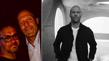 Jason Statham a Villa Treville: la star di Hollywood ospite ad un matrimonio a Praiano 