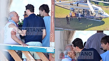 John Elkann in Costiera da don Peppe De Simone, dove Gianni Agnelli era di casa