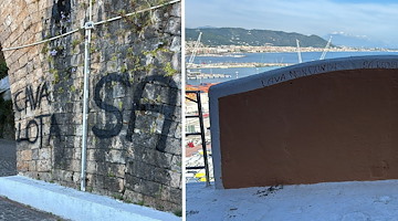 "L'Altra Vietri" segnala belvedere Madonna degli Angeli deturpato da vandali e chiede interventi urgenti