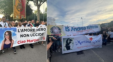 "L'amore vero non uccide". Ad Afragola in migliaia alla fiaccolata per Martina, la 14enne uccisa dall'ex fidanzato 