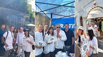 La campagna estiva di Fratelli d'Italia fa tappa a Positano, Imma Vietri: "Italiani stanno con Meloni"