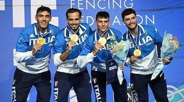 Luca Curatoli e Michele Gallo: Napoli e Salerno trionfano insieme ai Mondiali di scherma a Tbilisi