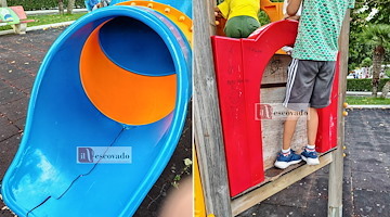 Maiori, la denuncia di un genitore sullo stato del parco giochi: «Uno scempio sotto gli occhi di tutti»