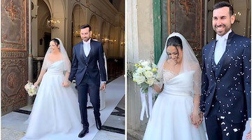 Matrimonio da favola a Maiori: Aurora D’Auria e Giuseppe Arpino coronano il loro sogno d’amore
