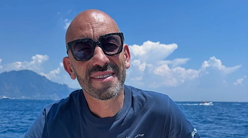 Matteo Bassetti in Costiera Amalfitana: «Talmente bella da rivaleggiare con la Liguria»