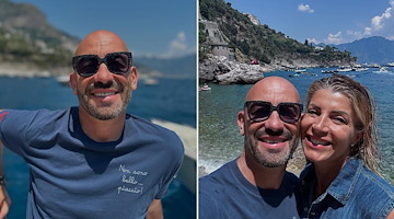 Matteo Bassetti si rilassa in Costiera Amalfitana. Il post ironico su Facebook: «È quasi più bella della Liguria»