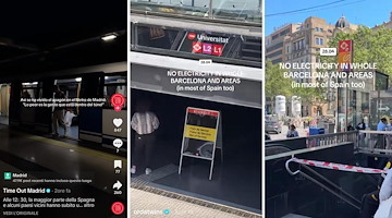 Maxi blackout in Spagna e Portogallo: caos nei trasporti e disagi negli aeroporti