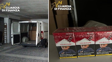 Maxi sequestro di sigarette di contrabbando: 960 kg tra Somma Vesuviana e Napoli