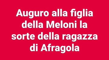 Minacce social alla figlia della Meloni: il professor Addeo ha tentato di togliersi la vita 