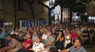 Minori, No Other Land: oltre cento persone in piazza per la Palestina