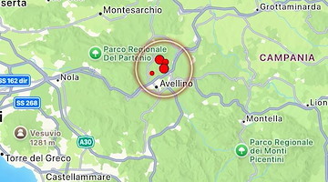 Montefredane, serie di scosse sismiche. Sindaco Aquino: “Situazione sotto controllo”