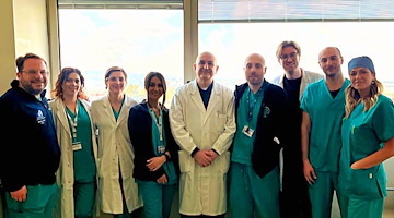 Napoli, eseguito con successo intervento innovativo di gastro-entero anastomosi al Ospedale del Mare