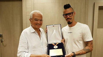 Napoli omaggia Marek Hamsik: una targa del Comune per lo storico capitano azzurro 