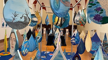 Oliveto Citra accoglie Gocce d’Acqua: l'installazione itinerante di Giuseppe Ottaiano