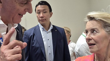 Osaka, l’assessore Caputo incontra von der Leyen: «No al fondo unico, difendiamo la PAC e il ruolo delle Regioni»