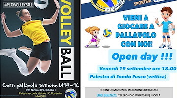 Pallavolo, la Pegaso Costa d’Amalfi apre le porte a ragazzi e ragazze con l’Open Day di Vettica