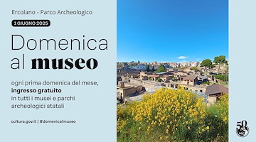 Parco Archeologico di Ercolano: 1° e 2 giugno ingresso gratuito e un ricco programma di eventi