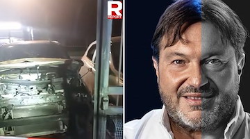 Paura a Pomezia: bomba distrugge l'auto di Sigfrido Ranucci, conduttore di "Report"