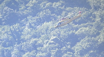 Positano, elicottero di soccorso a Capo d’Acqua: donna anziana colpita da ictus